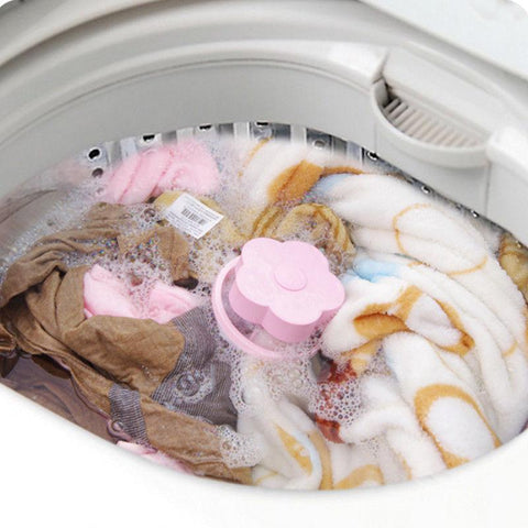 Daisy Laundry Hair Catcher 😍 Simply toss the Daisy Laundry Hair Catcher  into your washing machine or…